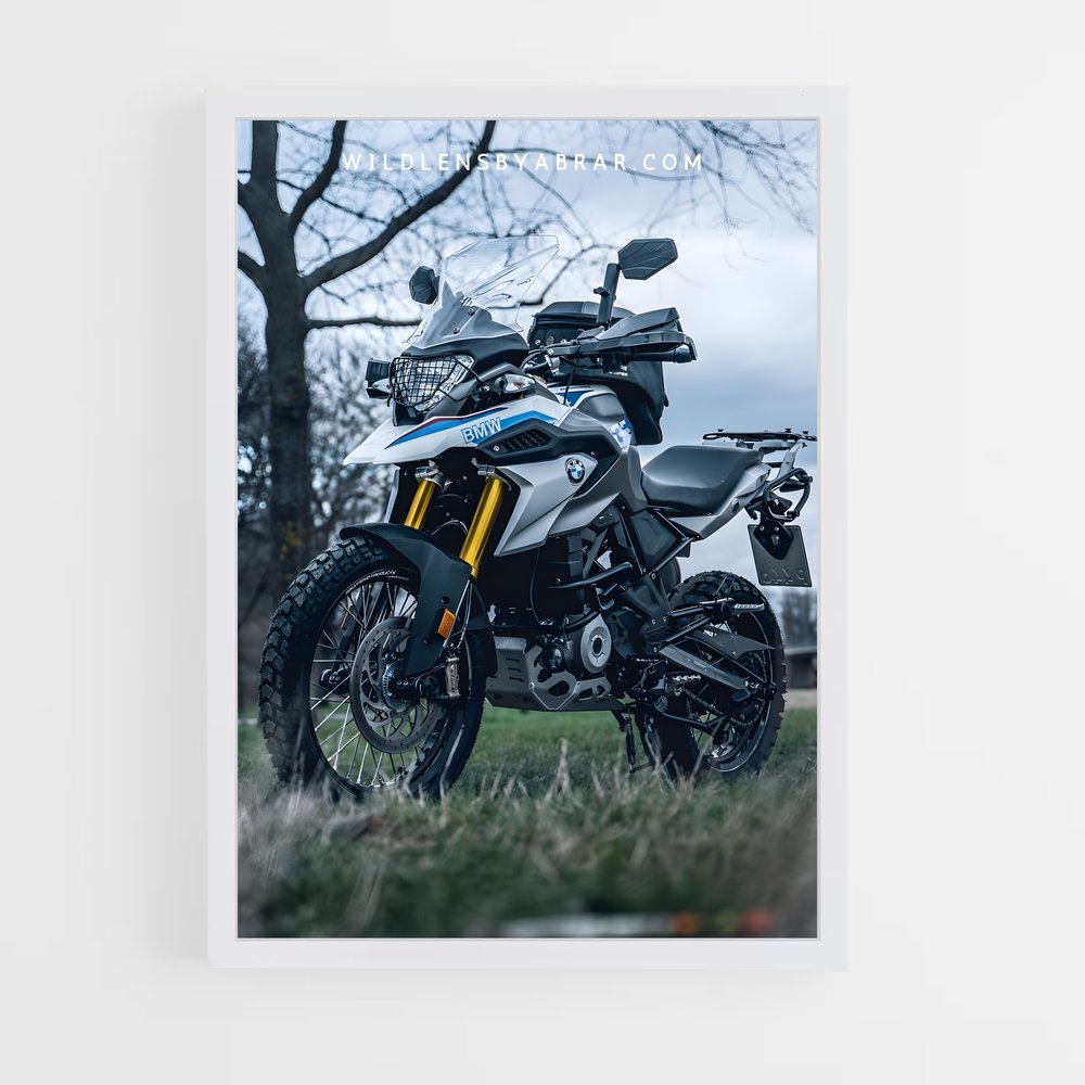 Poster Liberté à Deux Roues – affiche BMW Motorrad (vue 3)